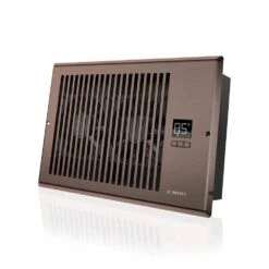 Airtap T6 120 CFM 6 In. X 10 In. Quiet Register Booster Fan With Thermostat Control, Heating Cooling AC Vent