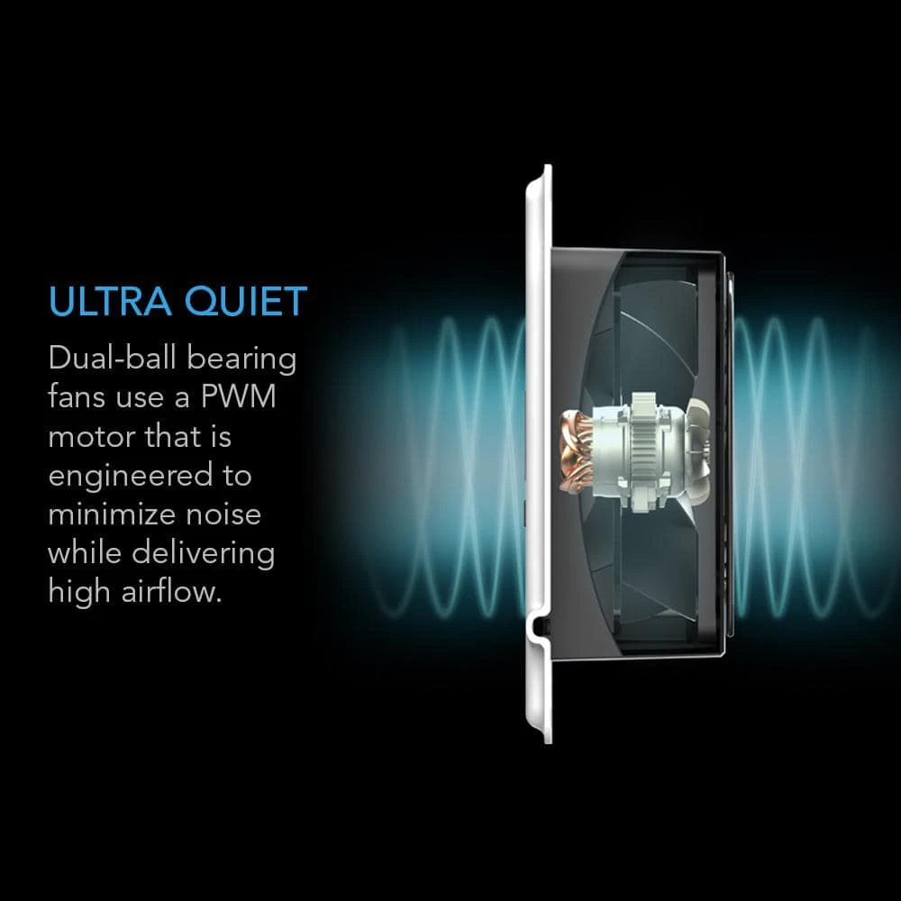 Airtap T6 160 CFM 6 In. X 12 In. Quiet Register Booster Fan With Thermostat Control, Heating Cooling AC Vent 4 Airtap T6 160 CFM 6 In. X 12 In. Quiet Register Booster Fan With Thermostat Control, Heating Cooling AC Vent - Image 4