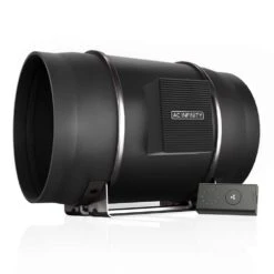 Cloudline S12 Quiet 12 In. Inline Duct Fan Speed Controller Heating Cooling Booster Hydroponics Grow Tents Ventilation