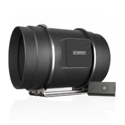 Cloudline S8 Quiet 8 In. Inline Duct Fan Speed Controller Heating Cooling Booster Hydroponics Grow Tents Ventilation