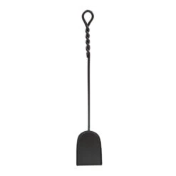 28 In. Tall Black Rope Design Standard Fireplace Shovel