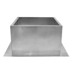 Box Is 21 In. Wide X 21 In. Long X 12 In. High Aluminum Roof Curb -Fire Place Store active ventilation rooftop venting rc 18 h12 c3 1000