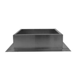 Box Is 21 In. Wide X 21 In. Long X 6 In. High Aluminum Roof Curb -Fire Place Store active ventilation rooftop venting rc 18 h6 1f 1000