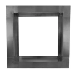 Box Is 21 In. Wide X 21 In. Long X 6 In. High Aluminum Roof Curb -Fire Place Store active ventilation rooftop venting rc 18 h6 76 1000