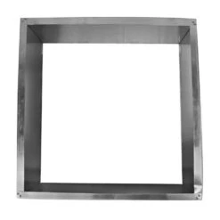 Box Is 23 In. Wide X 23 In. Long X 12 In. High Aluminum Roof Curb -Fire Place Store active ventilation rooftop venting rc 20 h12 1f 1000