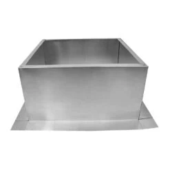 Box Is 23 In. Wide X 23 In. Long X 12 In. High Aluminum Roof Curb -Fire Place Store active ventilation rooftop venting rc 20 h12 c3 1000
