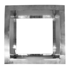 Box Is 27 In. Wide X 27 In. Long X 12 In. High Aluminum Roof Curb -Fire Place Store active ventilation rooftop venting rc 24 h12 1f 1000