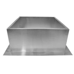 Box Is 27 In. Wide X 27 In. Long X 12 In. High Aluminum Roof Curb -Fire Place Store active ventilation rooftop venting rc 24 h12 c3 1000