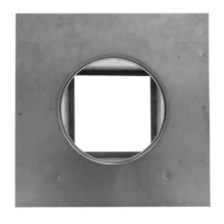 Box Is 7 In. Wide X 7 In. Long X 12 In. High Aluminum Roof Curb -Fire Place Store active ventilation rooftop venting rc 4 h12 44 1000