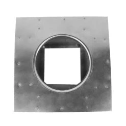 Box Is 7 In. Wide X 7 In. Long X 6 In. High Aluminum Roof Curb -Fire Place Store active ventilation rooftop venting rc 4 h6 44 1000