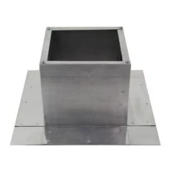 Box Is 7 In. Wide X 7 In. Long X 6 In. High Aluminum Roof Curb -Fire Place Store active ventilation rooftop venting rc 4 h6 c3 1000
