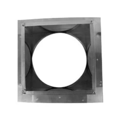 Box Is 9 In. Wide X 9 In. Long X 6 In. High Aluminum Roof Curb -Fire Place Store active ventilation rooftop venting rc 6 h6 44 1000