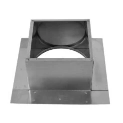 Box Is 9 In. Wide X 9 In. Long X 6 In. High Aluminum Roof Curb -Fire Place Store active ventilation rooftop venting rc 6 h6 4f 1000