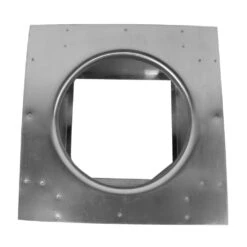 Box Is 11 In. Wide X 11 In. Long X 6 In. High Aluminum Roof Curb -Fire Place Store active ventilation rooftop venting rc 8 h6 fa 1000