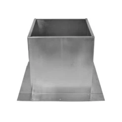 Box Is 12 In. Wide X 12 In. Long X 12 In. High Aluminum Roof Curb -Fire Place Store active ventilation rooftop venting rc 9 h12 c3 1000