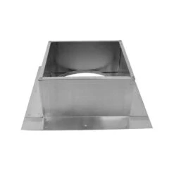 Box Is 12 In. Wide X 12 In. Long X 6 In. High Aluminum Roof Curb -Fire Place Store active ventilation rooftop venting rc 9 h6 4f 1000