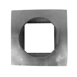 Box Is 12 In. Wide X 12 In. Long X 6 In. High Aluminum Roof Curb -Fire Place Store active ventilation rooftop venting rc 9 h6 fa 1000