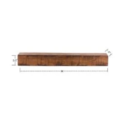 Rustic 60 In. Aged Oak Mantel -Fire Place Store aged oak dogberry collections mantel shelves m rust 6005 agok none 76 1000