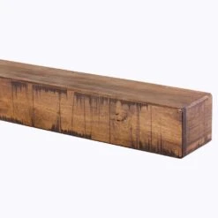 60 In. W X 5.5 In. H X 6.25 In. D Rustic Aged Oak Cap-Shelf Mantel -Fire Place Store aged oak dogberry collections mantel shelves m rust 6062 agok none 44 1000