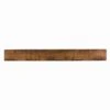 60 In. W X 5.5 In. H X 6.25 In. D Rustic Aged Oak Cap-Shelf Mantel
