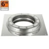 6 In. X 1 In. Anchor Plate For Double Wall Chimney Pipe
