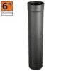 AllFuel 6 In. X 38 In. Single Wall Telescoping 38 To 70 Stove Chimney Pipe