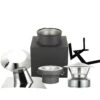 AllFuel 6 In. X 12 In. Double Wall Chimney Pipe Starter Kit For Cathedral Ceilings And Flat Roof