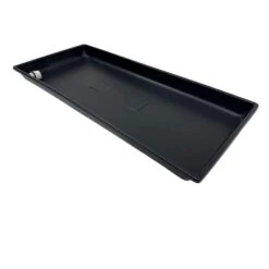 39.50 In. X 16.50 In. Heavy Duty Plastic HVAC Condensate Drain Pan With Drain Hose Adapter