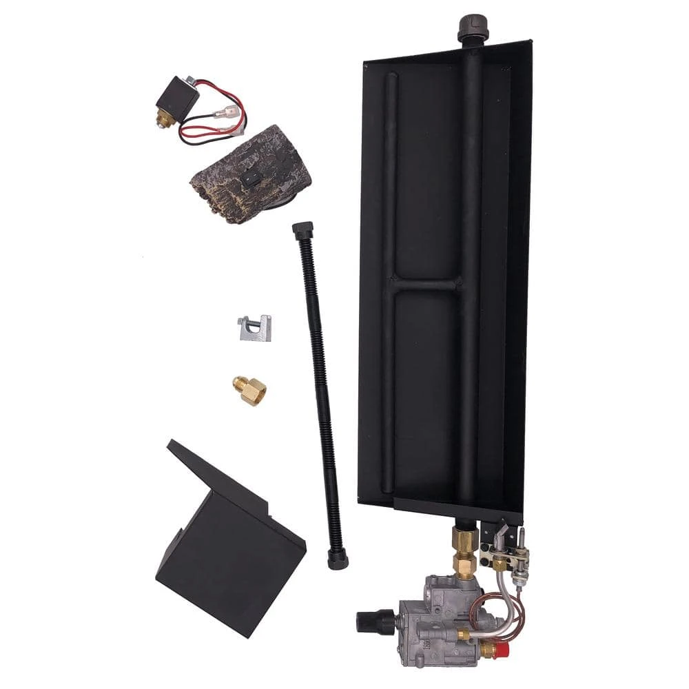 Cordoba 30 In. Vented Natural Gas Fireplace Logs Complete Set With Manual Safety Pilot Kit 2 Cordoba 30 In. Vented Natural Gas Fireplace Logs Complete Set With Manual Safety Pilot Kit - Image 2