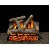Dundee Oak 30 In. Vented Propane Gas Fireplace Log Set With Complete Kit, Safety Pilot Lit