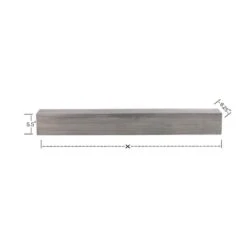 36 In. W X 5.5 In. H X 6.25 In. D Ash Gray Modern Farmhouse Fireplace Cap-Shelf Mantel 17 36 In. W X 5.5 In. H X 6.25 In. D Ash Gray Modern Farmhouse Fireplace Cap-Shelf Mantel -Fire Place Store ash gray dogberry collections mantel shelves m farm 3662 gash none fa 1000