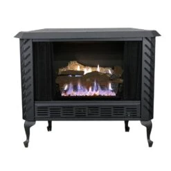 34,000 BTU Vent Free Firebox LP Propane Gas Stove -Fire Place Store ashley hearth products freestanding gas stoves agvf340l fa 1000