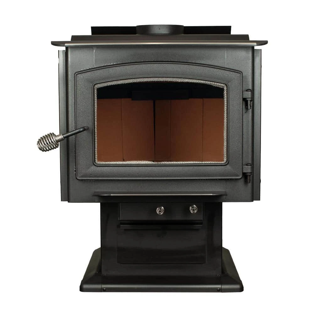3,200 Sq. Ft. EPA Certified Pedestal Wood Burning Stove With Blower 1 3,200 Sq. Ft. EPA Certified Pedestal Wood Burning Stove With Blower