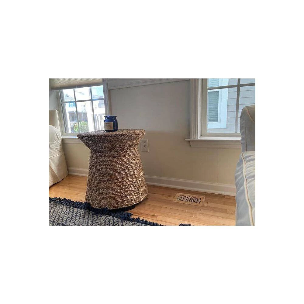 Stellar Duct Opening Size 4 X 12-Overall Size 7 X 15 Arabic Design Hardwood Floor Register Flush Mount With Installation Box 3 Stellar Duct Opening Size 4 X 12-Overall Size 7 X 15 Arabic Design Hardwood Floor Register Flush Mount With Installation Box - Image 3