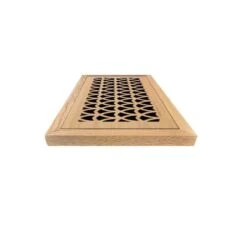 Stellar Duct Opening Size 6x12-Overall Size 9x15 Heavenly Arches Design Hardwood Floor Register Flush Mount With Instalation Box