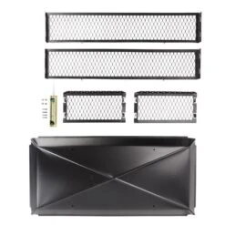 21 In. X 14 In. X 8 In. H Chimney Cap In Black Galvanized Steel -Fire Place Store bigtop chimney caps bbt1421k fa 1000