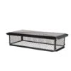 37 In. X 15 In. X 10 In. H Chimney Cap In Black Galvanized Steel