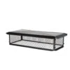 49 In. X 17 In. X 10 In. H Chimney Cap In Black Galvanized Steel