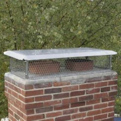 19 In. X 13 In. X 8 In. H Chimney Cap In Stainless Steel -Fire Place Store bigtop chimney caps bt1319 c3 1000