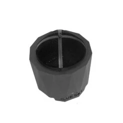 The Peak 18 In. Steel Round Domed Spark Screen And Screen Lift For Patio Fire Pit -Fire Place Store black blue sky outdoor living fire pit covers and accessories dsp2216 c3 1000