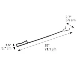 The Peak 20 In. Steel Square Domed Spark Screen And Screen Lift For Patio Fire Pit -Fire Place Store black blue sky outdoor living fire pit covers and accessories dsp22sq 1f 1000