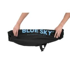 The Mammoth Round Patio Fire Pit Cover -Fire Place Store black blue sky outdoor living fire pit covers and accessories pcd3018 66 1000