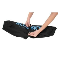 The Peak Rectangle Patio Fire Pit Cover -Fire Place Store black blue sky outdoor living fire pit covers and accessories pcd38r 1d 1000