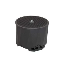 The Peak 22 In. Steel Round Spark Screen And Screen Lift For Patio Fire Pit -Fire Place Store black blue sky outdoor living fire pit covers and accessories sp2216 a0 1000