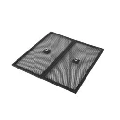 The Mammoth 25.7 In. Steel Square Spark Screens And Screen Lift For Patio Fire Pit -Fire Place Store black blue sky outdoor living fire pit covers and accessories sp28sq a0 1000
