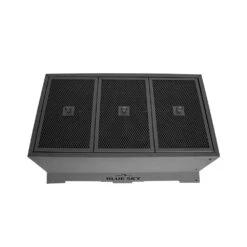 The Peak 36 In. Steel Rectangle Spark Screens And Screen Lift For Patio Fire Pit 13 The Peak 36 In. Steel Rectangle Spark Screens And Screen Lift For Patio Fire Pit -Fire Place Store black blue sky outdoor living fire pit covers and accessories sp382216r 77 1000