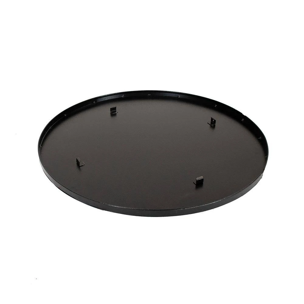 24 In. Steel Round Fire Pit Lid 2 24 In. Steel Round Fire Pit Lid - Image 2