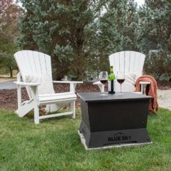 24 In. Steel Square Fire Pit Lid 11 24 In. Steel Square Fire Pit Lid -Fire Place Store black blue sky outdoor living fire pit covers and accessories tt22sq 1d 1000