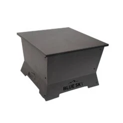 24 In. Steel Square Fire Pit Lid 9 24 In. Steel Square Fire Pit Lid -Fire Place Store black blue sky outdoor living fire pit covers and accessories tt22sq 40 1000