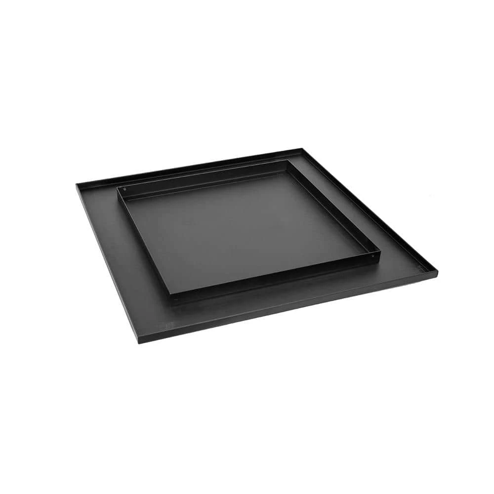 24 In. Steel Square Fire Pit Lid 2 24 In. Steel Square Fire Pit Lid - Image 2